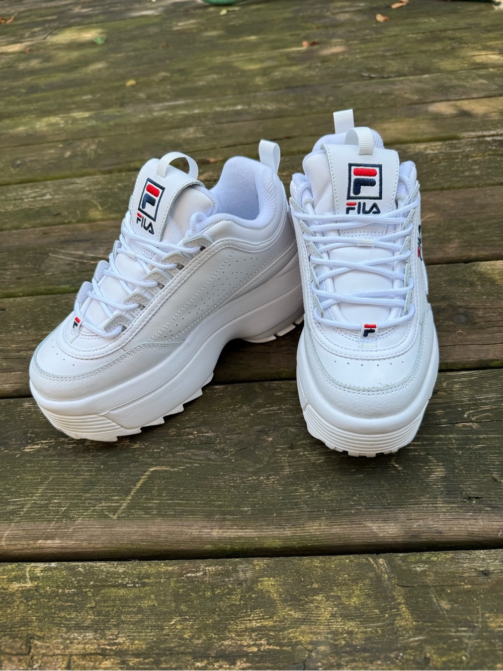 Fila platform sneakers